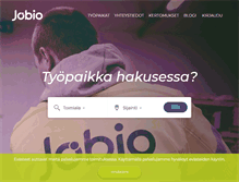 Tablet Screenshot of jobio.fi